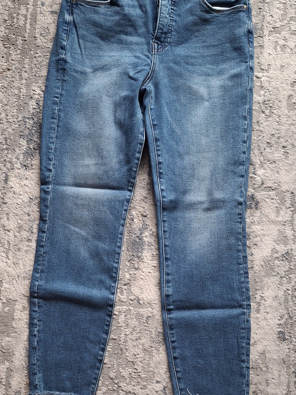 Kut from the Kloth Size 8 Charlize Raw Hem W30 X L26  High-Rise Ankle Jeans